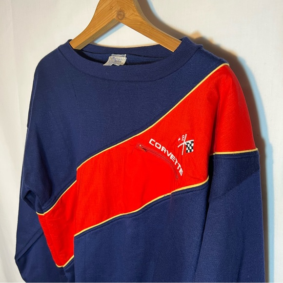 Vintage Corvette Medium Crewneck Sweatshirt - Picture 1 of 8